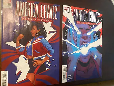 Buy America Chavez Made In The USA #3 Both Covers High Grade • 20.71£