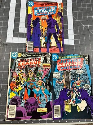 Buy Lot Of 3 Justice League Of America 197, 198, 202 JSA Vs SSSV  - Fine 1979 • 7.89£