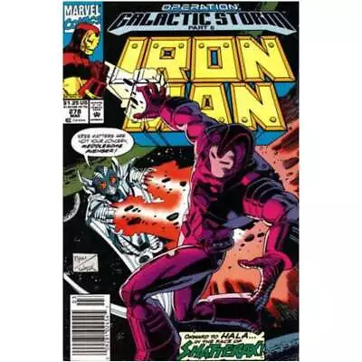 Buy Iron Man (1968 Series) #278 Newsstand In VF + Condition. Marvel Comics [l` • 4£