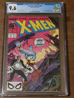 Buy Uncanny X-Men #248 CGC 9.6 White! 1st Jim Lee Art On X-Men! Havok • 48.20£