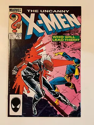 Buy Uncanny X-men #201 Nm Marvel Copper Age Key 1st Nathan Summers - Cable • 15.80£