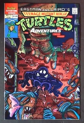 Buy TEENAGE MUTANT NINJA TURTLES Adventures #11 (1989) - Archie - VFN/NM Back Issue • 12.99£