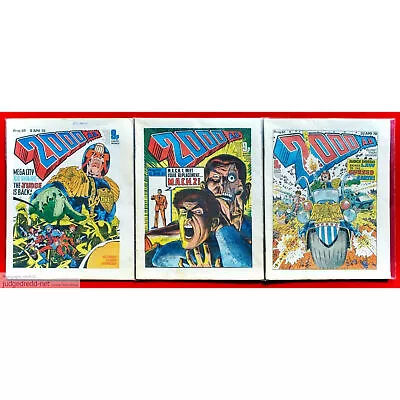 Buy 2000AD Prog 59 60 61 3 Comic Books Brian Bolland Art 8 4 78 UK 1978 (set 2507 . • 46£