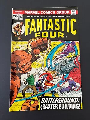 Buy Fantastic Four #130 - Jim Steranko Cover Art (Marvel, 1973) Fine • 8.69£