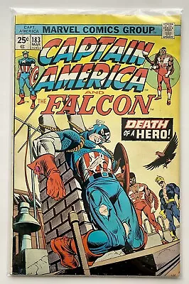 Buy Captain America & The Falcon #183  Nomad: No More!  Free Shipping! Marvel Comics • 6.30£