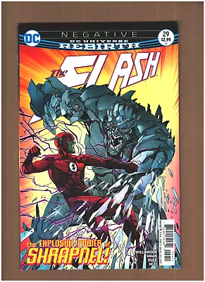 Buy Flash #29 DC Rebirth 2017 Googe Cover 1st NEGATIVE FLASH VF/NM 9.0 • 1.68£