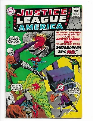 Buy Justice League Of America 42 - Vg+ 4.5 - Early Metamorpho - Batman (1968) • 8.54£