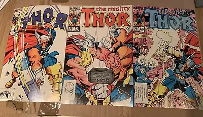 Buy The Mighty Thor #337 338 339 1st App Beta Ray Bill Stormbreaker 1983 VFN+ • 115£