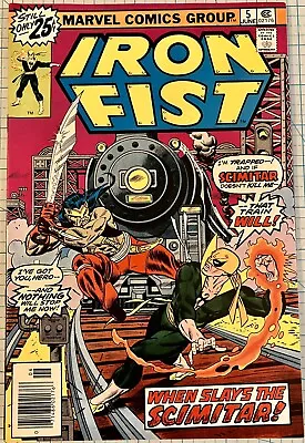 Buy Iron Fist #5 High Grade NM 1st Appearance Scimitar Marvel Comics 1976 John Byrne • 36.91£