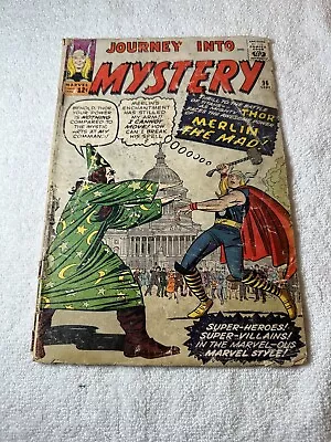 Buy Journey Into Mystery #96 Marvel Comics (1963) 1st App Of Mad Merlin! Lower Grade • 31.71£