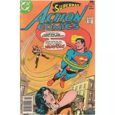 Buy Action Comics (1938 Series) #476 In Very Good + Condition. DC Comics [q` • 2.78£