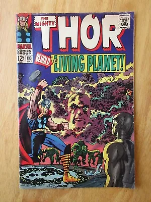 Buy MIGHTY THOR #133 (1966) **Key Book! Bright & Colorful!** (FN/FN+) • 19.95£