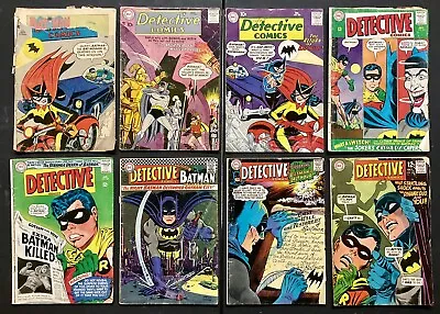 Buy DC- Detective Comics 8x Lot (1956 - 1968) Includes Issue #233 (1st Batwoman) • 449.75£