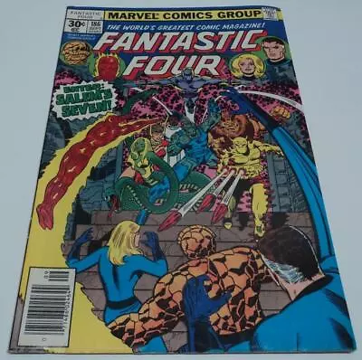 Buy FANTASTIC FOUR #186 (Marvel 1977) 1st App SALEM'S SEVEN (FN/VF) AGATHA HARKNESS • 23.82£