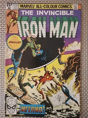 Buy Marvel Comics, The Invincible Iron Man #137 (pence) • 2.50£