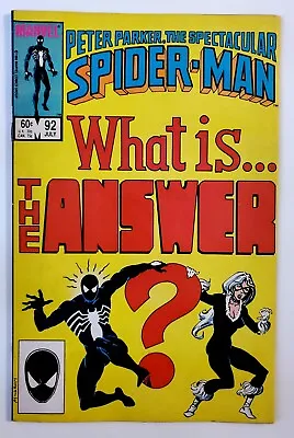 Buy The Spectacular Spider-Man #92 •  Marvel Comics • Bronze Age • Black Cat • 7.90£