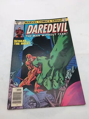 Buy 1979 Marvel Comics Group Daredevil The Man Without Fear #163 • 23.71£