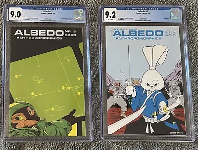 Buy Thoughts & Images Comics ALBEDO LOT Of 2- #3, 9.0, #4, 9.2, White Pages • 199.80£