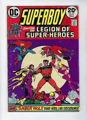 Buy Superboy # 197 DC Comics Bronze-Age Issue Legion Of Super-Heroes Sept 1973 VG • 5.95£