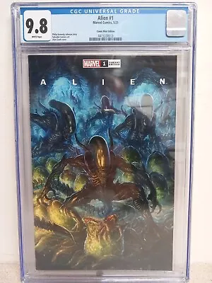 Buy Rare Alien #1 Alan Quah Variant Cgc 9.8 🔥🔥 2021  • 40£