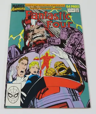 Buy Fantastic Four Annual #23  NM WP Marvel 1990 1st Ahab Days Of Future Presents • 5.51£