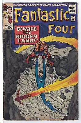 Buy Fantastic Four (Vol 1) #  47 (VG+) (Vy Gd Plus+) Price VARIANT RS004 ORIG US • 60.49£