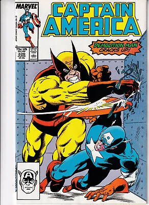Buy CAPTAIN AMERICA Vol. 1 #330 June 1987 MARVEL Comics - D-Man • 21.27£