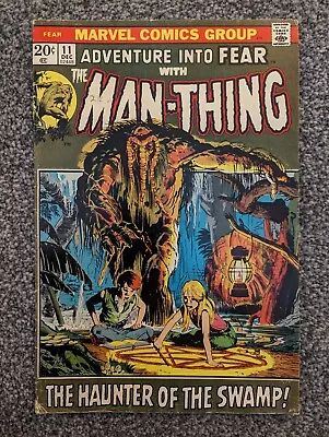Buy Adventure Into Fear 11. Man-Thing. 1972. 1st Nexus Of Realities. Combined Post • 44.98£