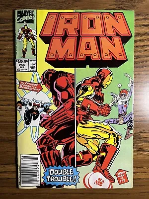 Buy Iron Man 255 Newsstand 1st App Of Crimson Dynamo Vi Marvel Comics 1990 • 3.12£