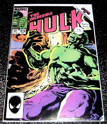 Buy Incredible Hulk 312 (7.0) 1st Print Marvel Comics 1985 -Flat Rate Shipping • 4£
