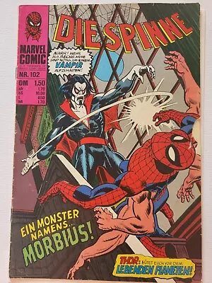 Buy AMAZING SPIDER-MAN #101 *GERMAN EDITION* 1st App Of Morbius! MARVEL 1978 • 19.99£