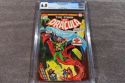Buy 1973 MARVEL Comics TOMB OF DRACULA #12 Key 2nd Appearance Of BLADE - CGC 6.0 • 100.31£