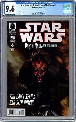 Buy Star Wars Darth Maul Son Of Dathomir #1 CGC 9.6 2014 3765455006 • 159.90£
