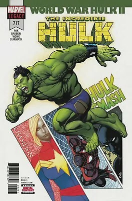 Buy Incredible Hulk #717 (NM)`18 Pak/ Barberi • 4.95£