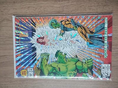 Buy Incredible Hulk # 400 Ghost Of The Past Part 4 Prysmatic Foil Cove 1992 VF • 0.99£