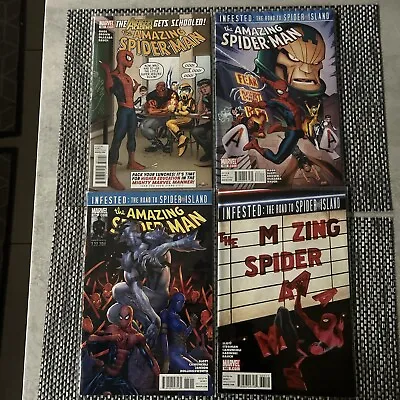Buy Marvel Comics The Amazing Spider-man #661 662 664 665 The Road To Spider Island • 16£