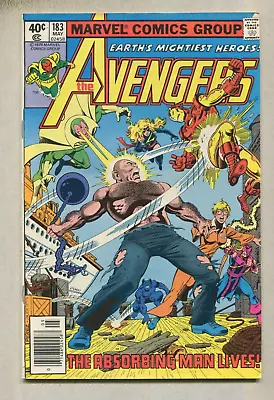 Buy The Avengers: #183 VF- 'The Absorbing Man Lives Marvel Comics    D3 • 3.95£