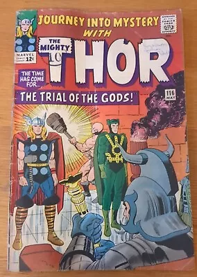 Buy Thor Journey Into Mystery #116 Vg- (may 1965 Marvel Comics • 20£