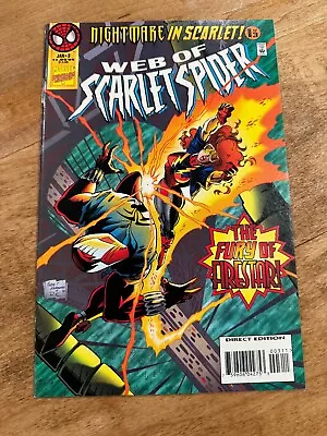 Buy Marvel Comics Web Of Scarlet Spider #3 (1996) VF Featuring FireStar • 1.59£