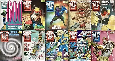 Buy 2000ad, #600-609, 10 Comic Bundle, 1988/9, Zenith, • 9.99£
