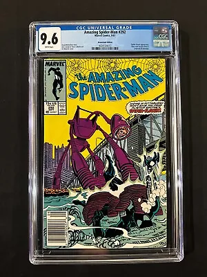 Buy Amazing Spider-Man #292 CGC 9.6 (1987) - Newsstand Edition - Spider-Slayer App • 78.83£