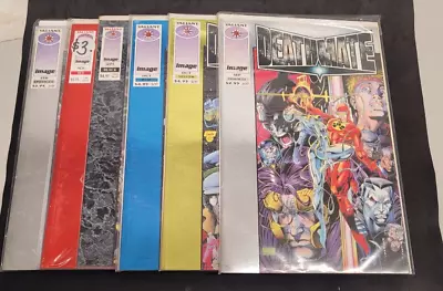 Buy Deathmate 6 Various Covers Prologue/yellow/blue/black/red/epilogue Valiant Comic • 15.89£