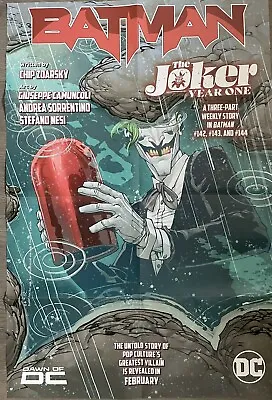 Buy Batman Joker Year One 24 X 36 Promo Poster #142 #143 #144 Folded • 9.95£