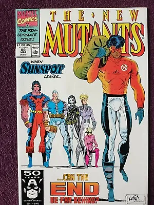 Buy Comics: New Mutants 99 1991, 1st App Feral, Sunspot Leaves, Warpath Joins Team. • 25£