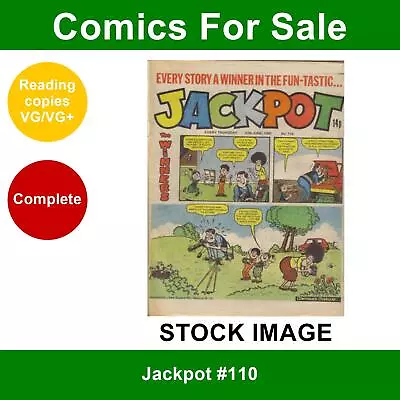 Buy Jackpot #110 Comic - VG/VG+ - 27 June 1981 • 2.49£