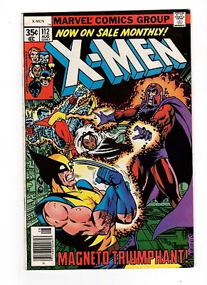 Buy Uncanny X-Men #112, FN+ 6.5, Wolverine, Phoenix, Magneto, Storm, Banshee • 40.21£