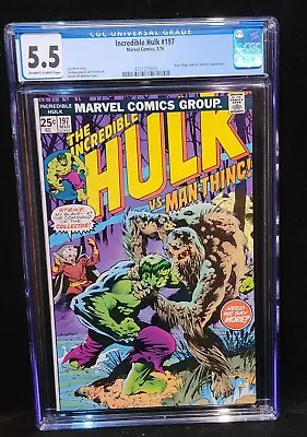 Buy Incredible Hulk #197 (1976) CGC 5.5 • 59.30£