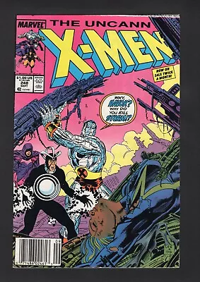 Buy Uncanny X-Men #248 Vol. 1 1st Artwork On X-Men By Jim Lee Marvel Comics '89 • 5.53£