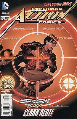 Buy ACTION COMICS # 10<>DC COMICS<>GRANT MORRISON / RAGS MORALES<>2010<>nm(9.4) ~ • 4.16£