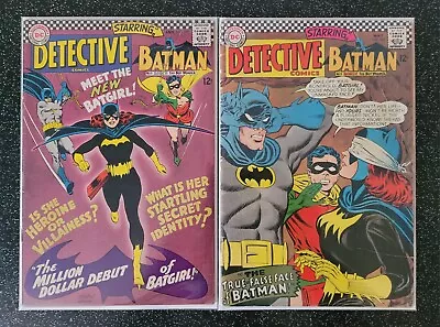 Buy DC Batman Detective Comics #359 First App. Batgirl 1967 #363 Silver Age Bundle  • 400£